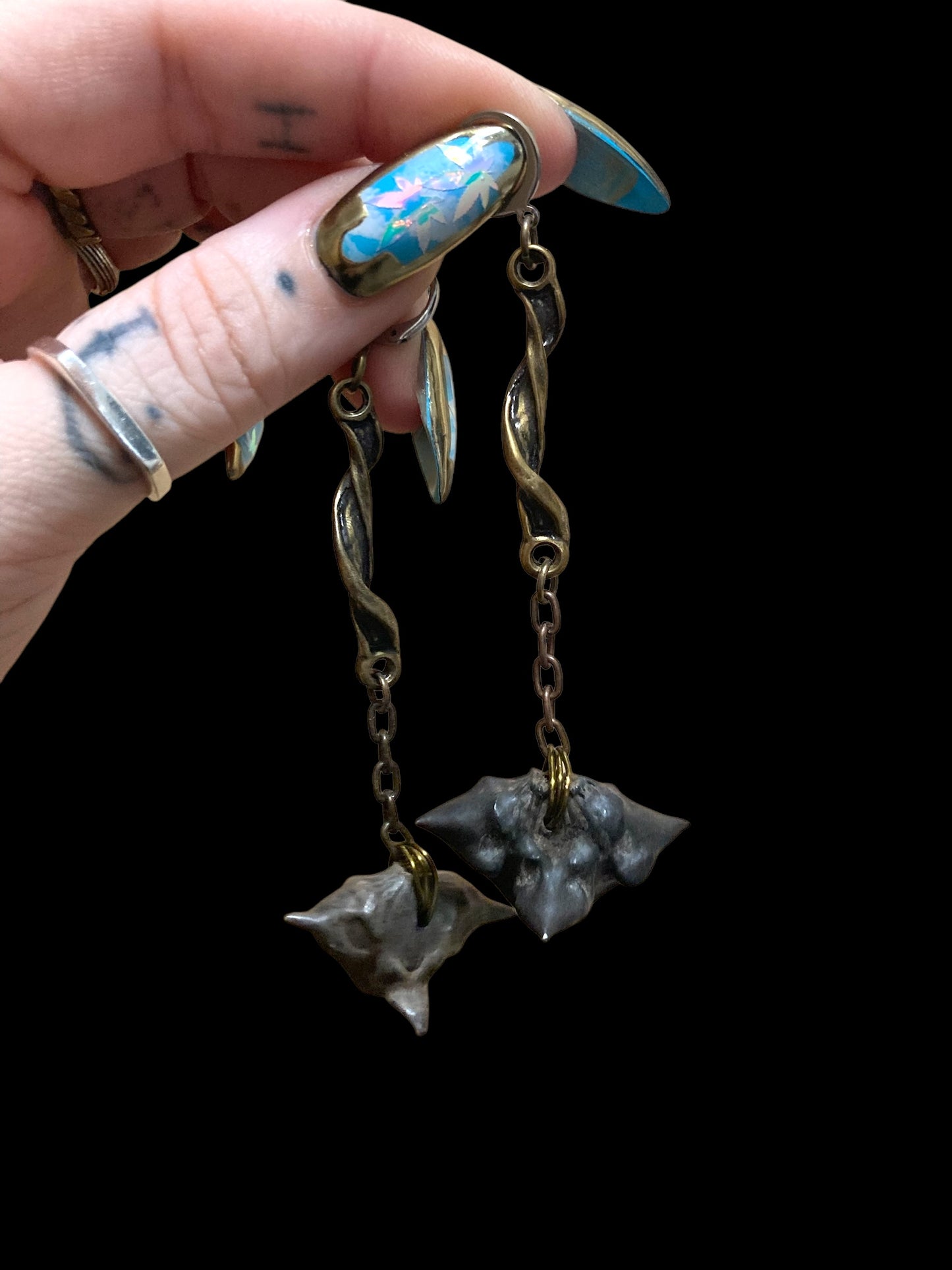 Pan’s Flail Earrings