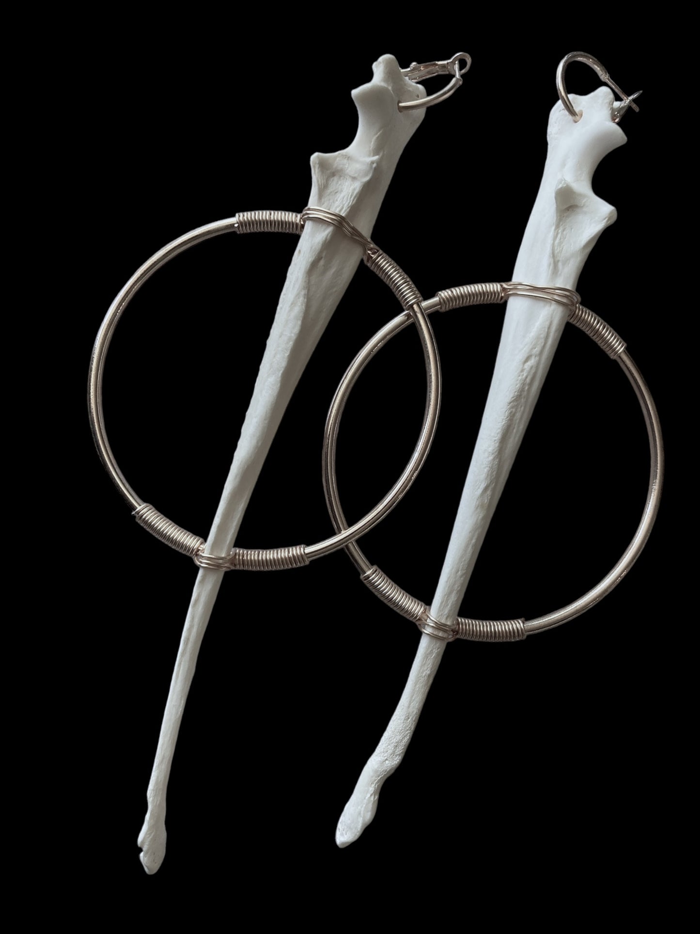 Ulna hoop earrings