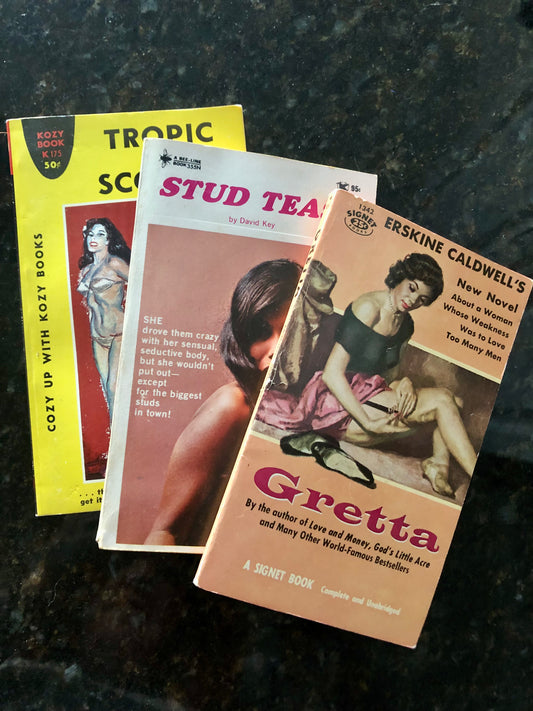 Vintage fiction novels