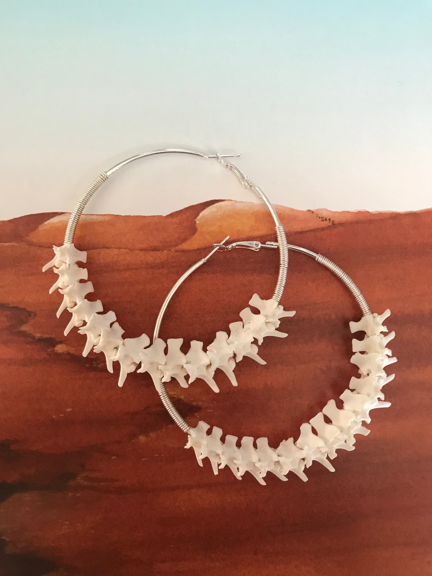OG Vertebrae Hoops