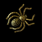 Spider brooch