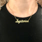 Assorted Signs - Brass Zodiac Necklace