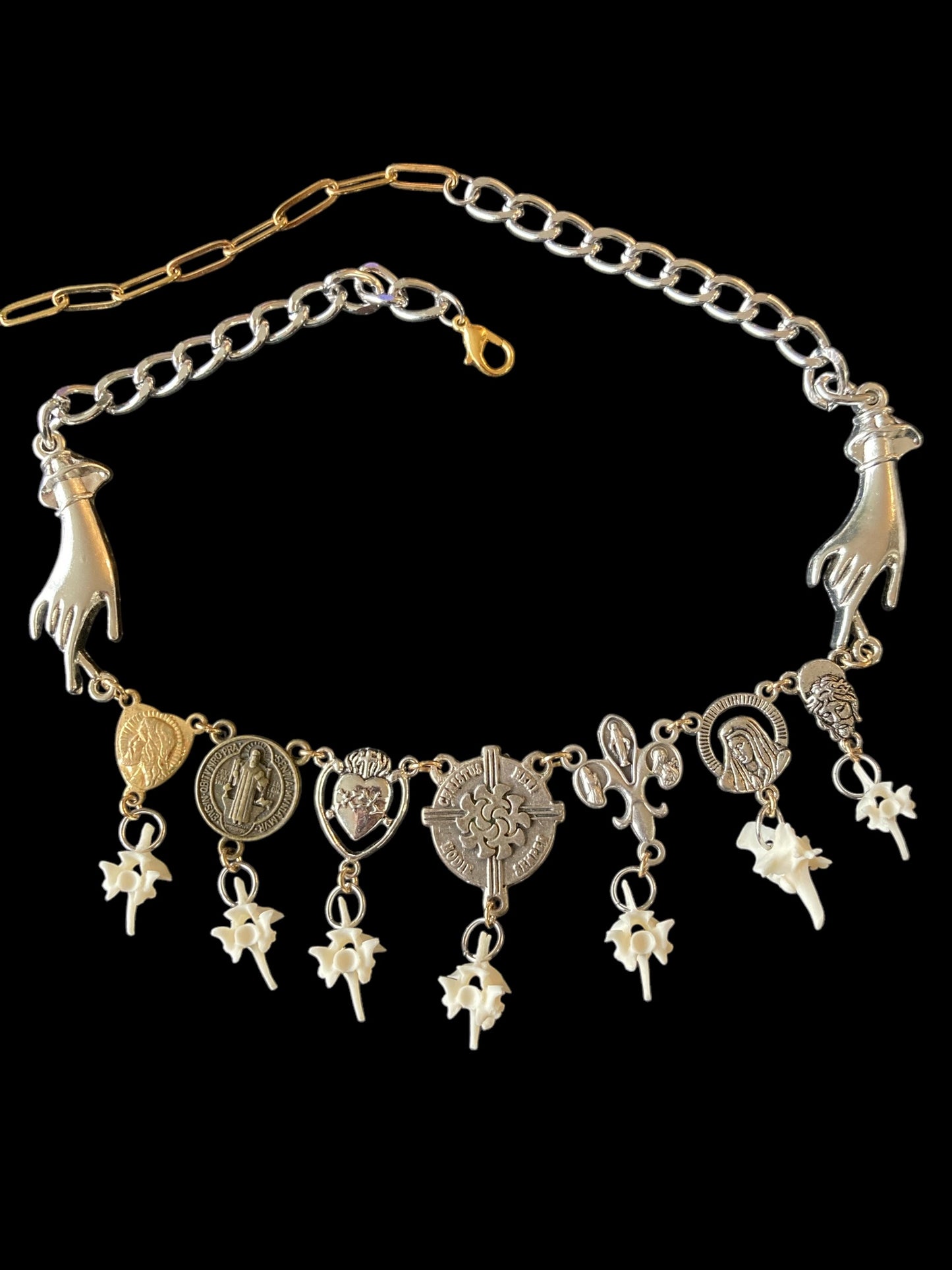 Glory Be Vertebrate necklace