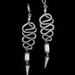 Serpent & Pearl earrings