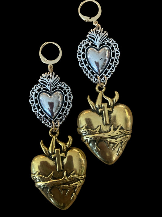 Duality earrings