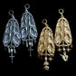 Mourning Lily charm earrings