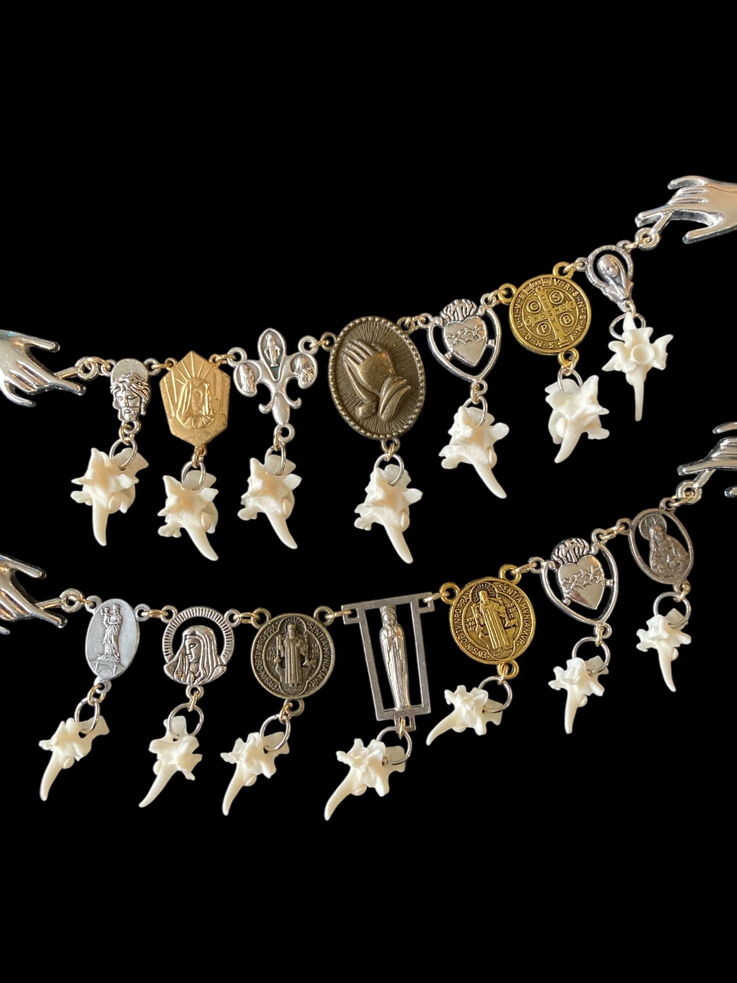 Glory Be Vertebrate necklace