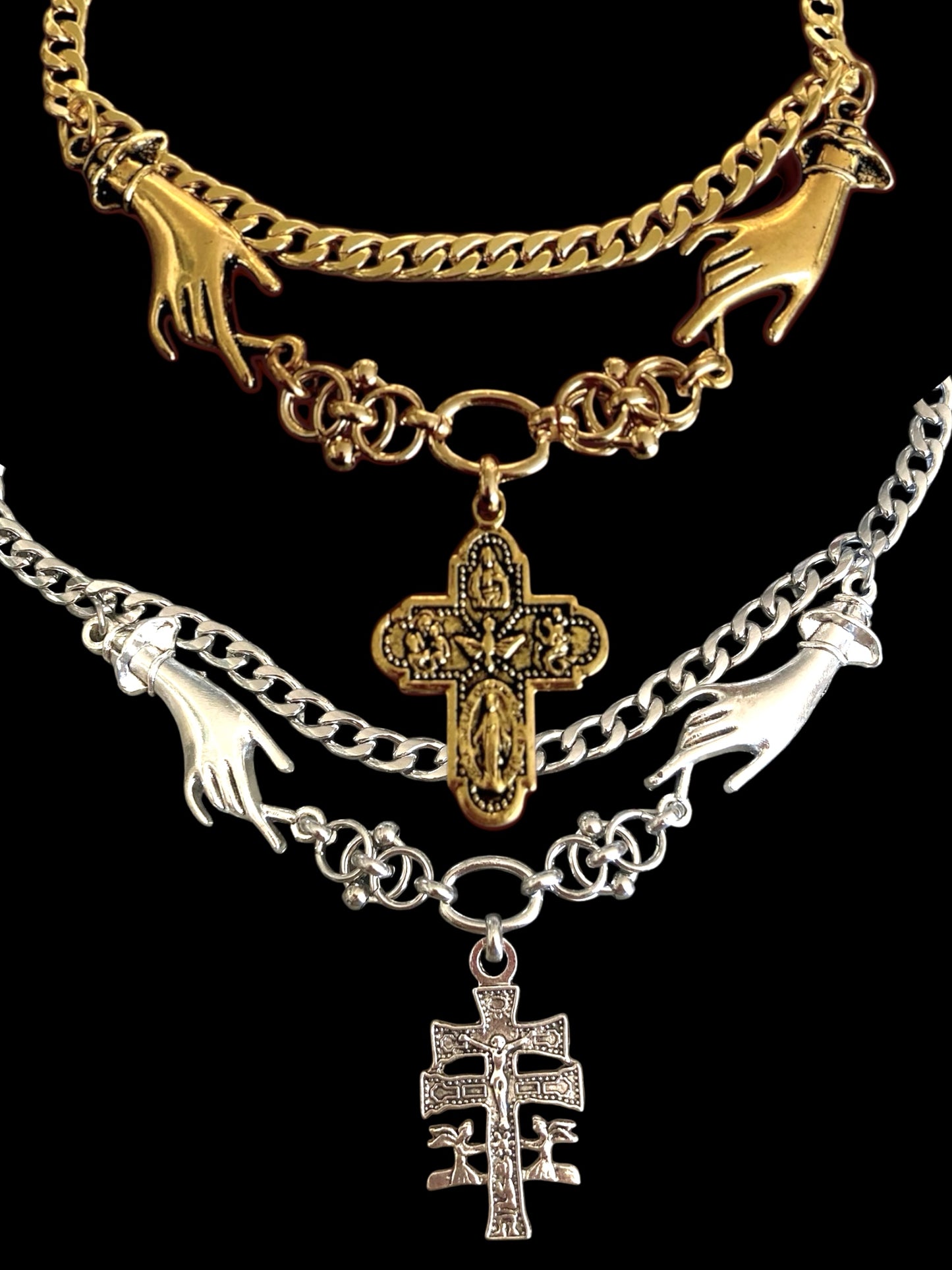 Hand of God necklace
