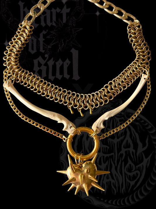 Heart mace Necklace — HOSxTMB