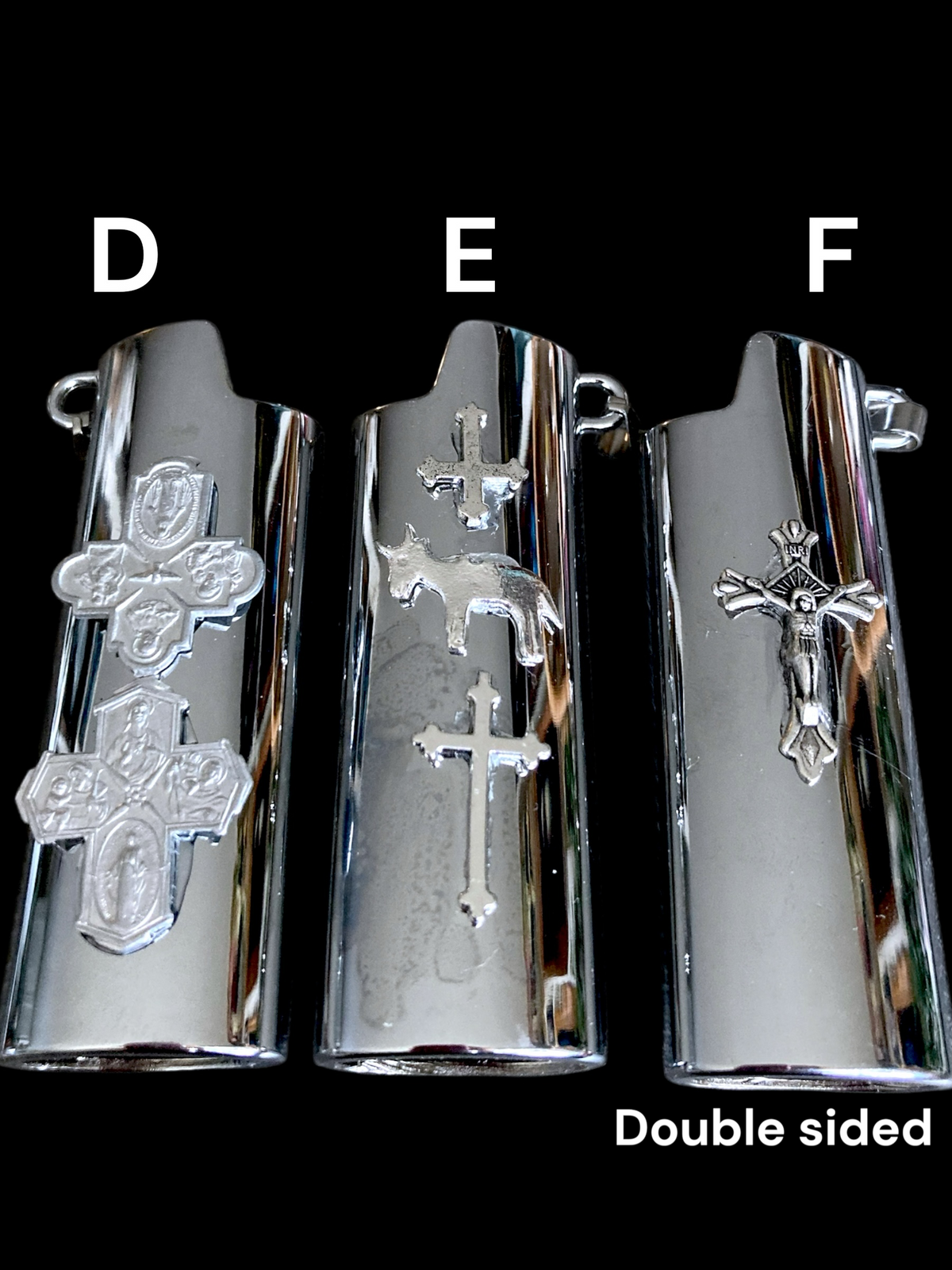 Milagros lighter sleeve - silver