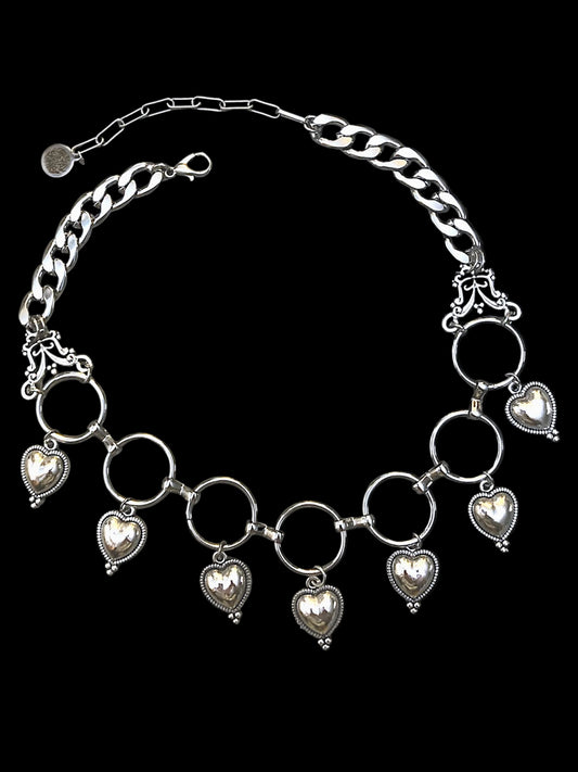 Bleeding Hearts necklace