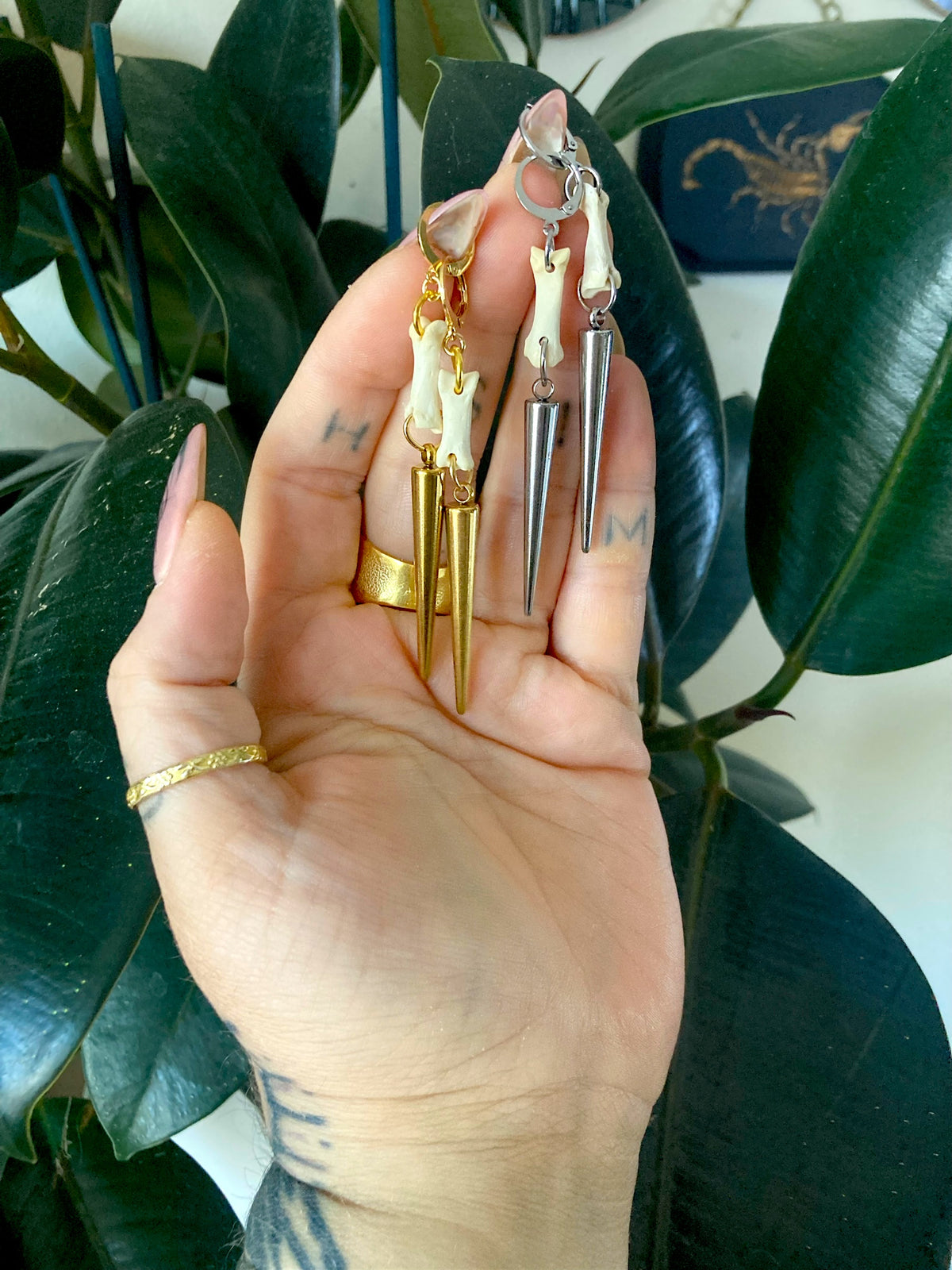 Spiked earrings