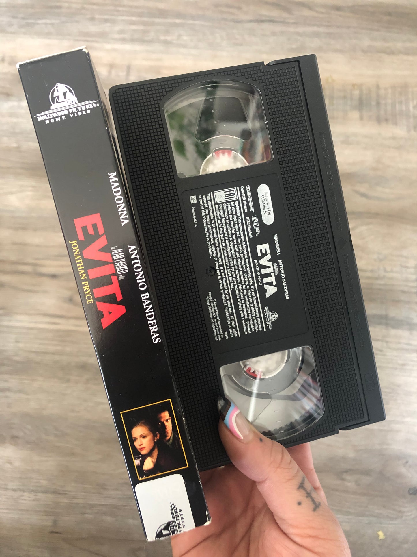 Evita VHS