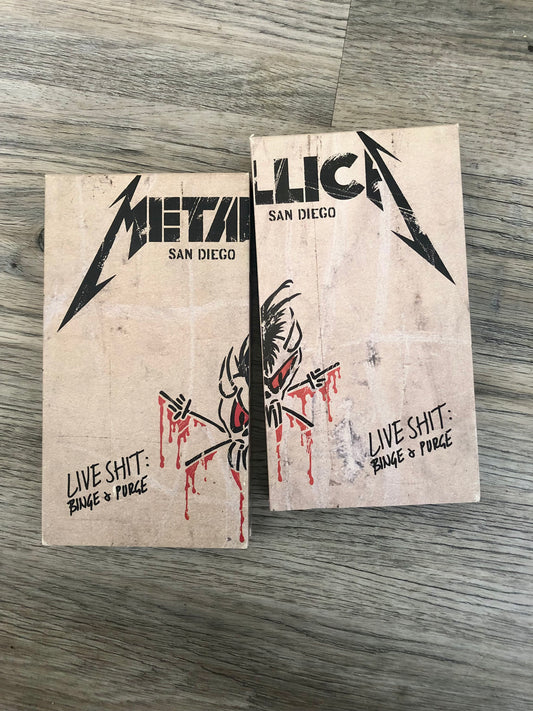 Metallica LIVE VHS San Diego